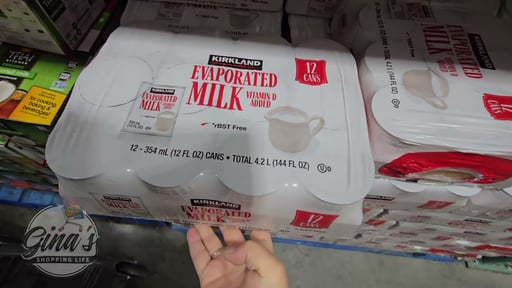 Kirkland Signature Evaporated Milk 12/12 oz
