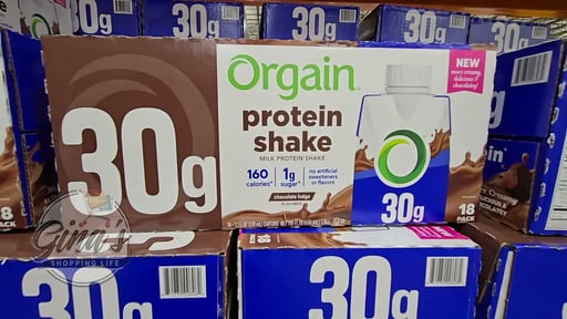 Orgain 30g Protein Shake Chocolate 18/11 fl oz