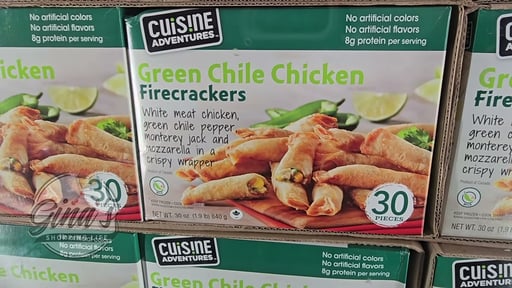 Cuisine Adventures Green Chile Chicken Firecrackers 30 count