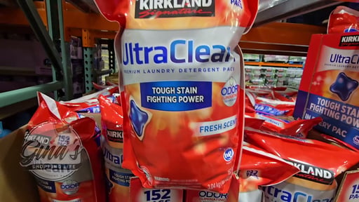 Kirkland Signature Ultra Clean Laundry Detergent Pacs 152 ct