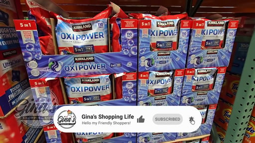 Kirkland Signature OxiPower Laundry Detergent Pacs 110 ct