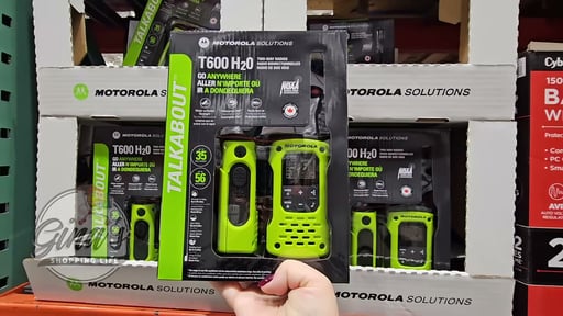 Motorola T600 H2O Talkabout Two-Way Radios 2-pack