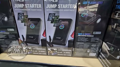 Type S 8,600mAh Power Bank Jump Starter