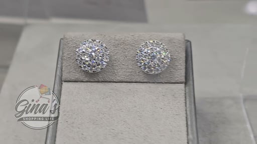 14KT White Gold VS2 I 1.00 CTW Round Diamond Stud Earrings