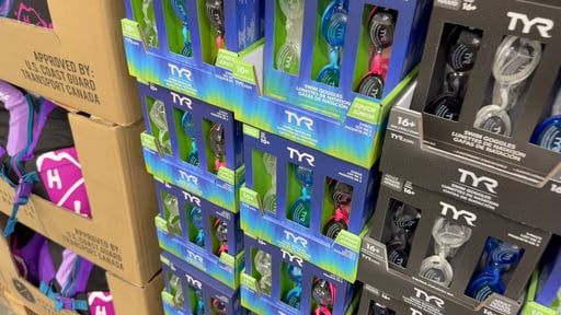 TYR Swim Goggles 3-Pack Adult or Youth