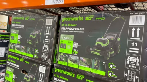 Greenworks 80V Self-Propelled Mower