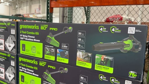 Greenworks 80V Blower & Trimmer Combo Kit