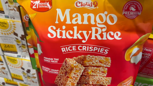 Cloud 9 Mango Sticky Rice Rice Crispies