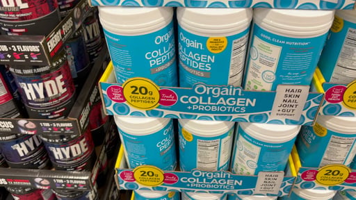 Orgain Collagen Peptides + Probiotics