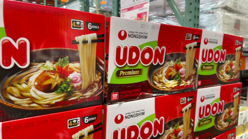 Nongshim Udon Premium Noodle Bowls