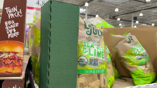 Late July Organic Sea Salt & Lime Chips