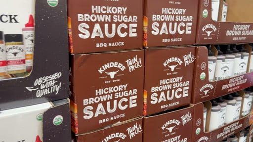 Kinder's Organic Hickory Brown Sugar BBQ Sauce