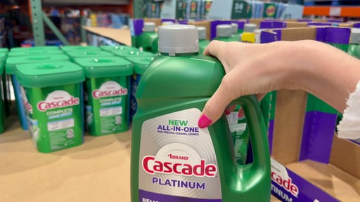 Cascade Platinum Dishwasher Gel
