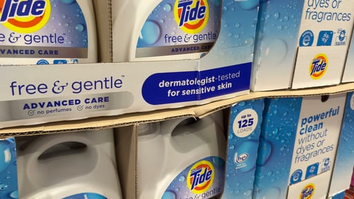 Tide Free & Gentle Advanced Care Liquid Detergent