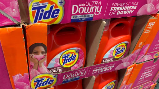 Tide HE w/ Downy Liquid Detergent
