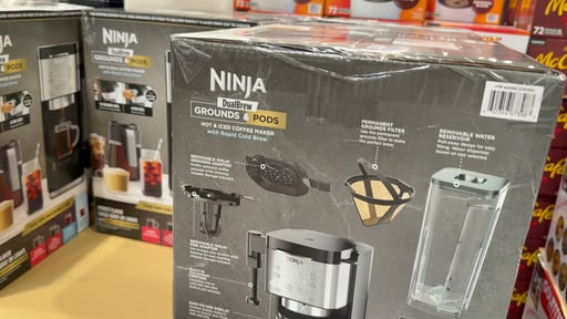 Ninja DualBrew Grounds & Pods Hot & Iced Coffee Maker