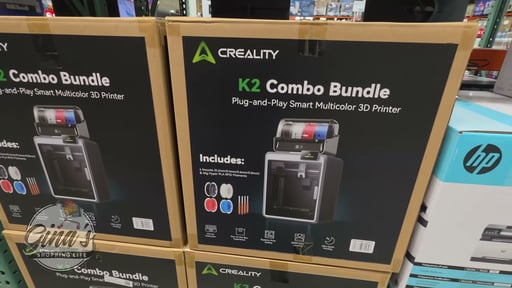 Creality K2 3D Printer with CFS, Filament & Nozzle Combo