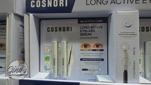 Cosnori Long Active Eyelash Serum 0.3 oz 2-Pack