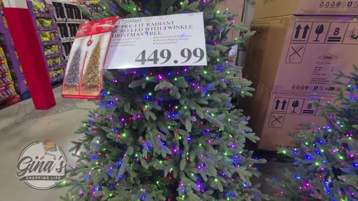 7.5' Pre-Lit Radiant Micro LED with Twinkle Christmas Tree