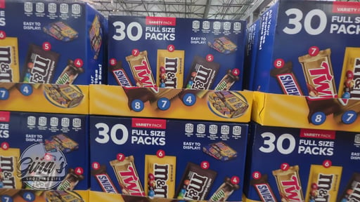 M&M's and Mars Chocolate Variety Pack, 30 ct