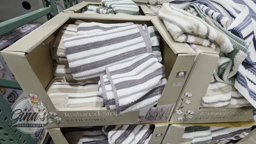 Welspun Textured Stripe Towel