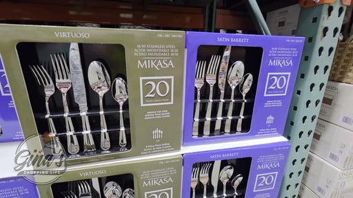 Mikasa Virtuoso Barrett 20-Piece Flatware Set