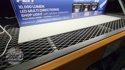 Feit Electric 10,000 Lumen Multi-Directional Shop Light with Motion Detection