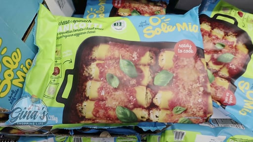 O'Sole Mio Spinach & Cheese Manicotti 45.2oz