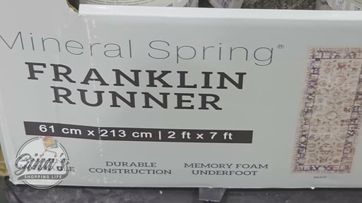 Mineral Spring Franklin Runner 2' x 7'