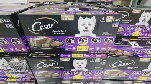 Cesar Dog Food Loaf Variety 48/3.5oz