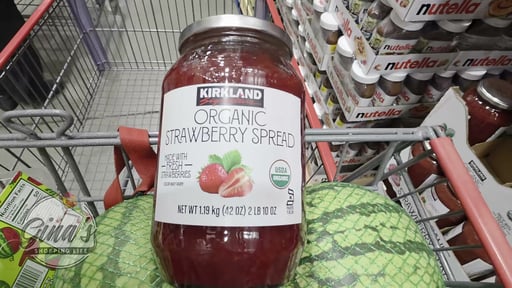 Kirkland Signature Organic Strawberry Spread 42 OZ