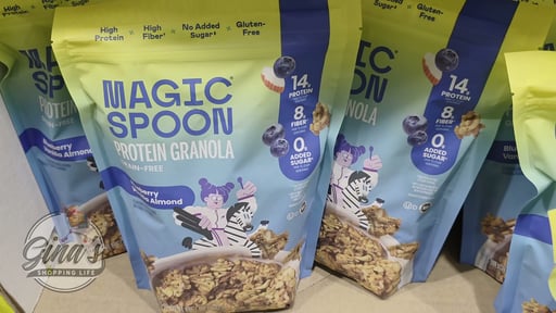 Magic Spoon Vanilla Blueberry Granola 19 OZ