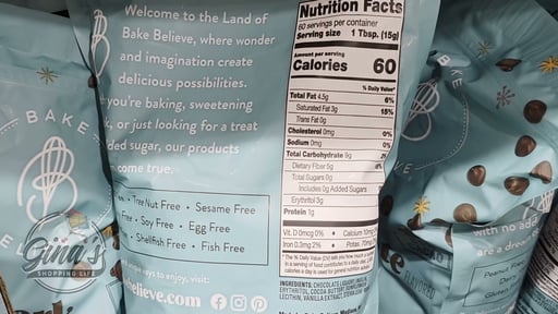Bake Believe Dark Chocolate Chips, 32 oz