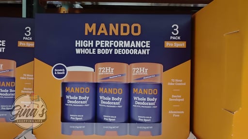 Mando Whole Body Deodorant 3-Pack