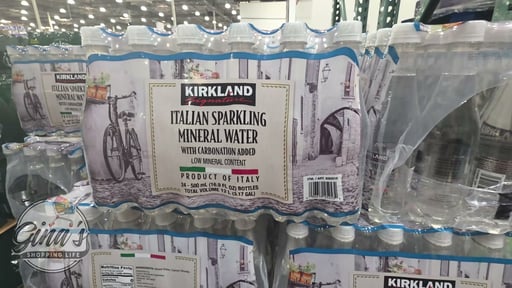 Kirkland Signature Italian Sparkling Water 24/16.9 fl oz (12.6 qts)