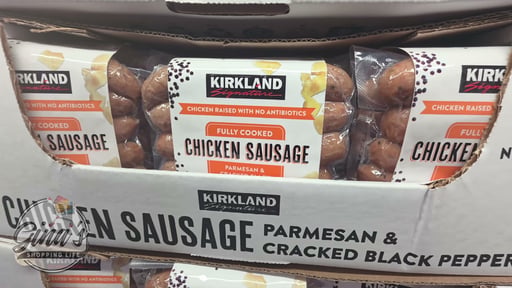Kirkland Signature Chicken Sausage 48 Ounce Package
