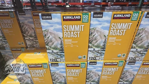 Kirkland Signature Summit Roast 120 CT Organic K-Cup Pods