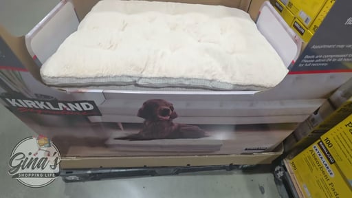 Kirkland Signature Gusseted Pillow Top Pet Bed