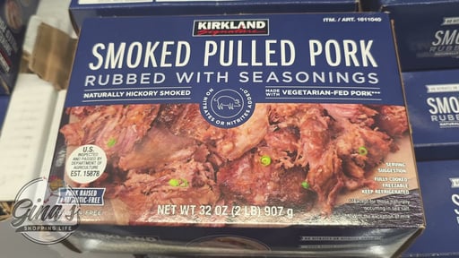 Kirkland Signature Smoked Pulled Pork 2 lbs