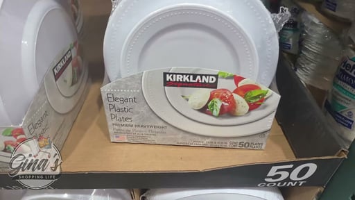 Kirkland Signature Elegant Plate Pack, 50 Count