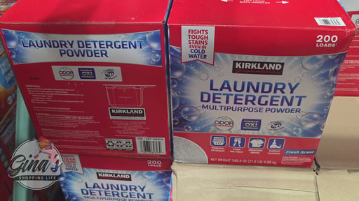 Kirkland Signature OXI Laundry Detergent, 200 Loads, 21.8 lb