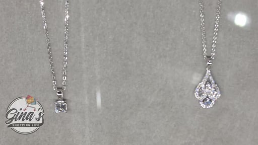 14kt White Gold 0.60ctw Round Diamond Pendant