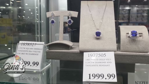 14kt White Gold VS2 I 0.35ctw Diamond and Tanzanite Pendant