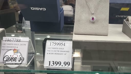14Kt White Gold VS2 I 0.43 CTW Diamond & Ruby Pendant with 18" Chain