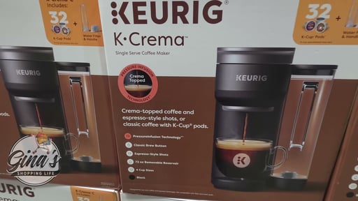 Keurig K-Crema Single Serve Coffee Maker