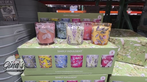 Simply Indulgent Fragranced Candle Set (6-pack)