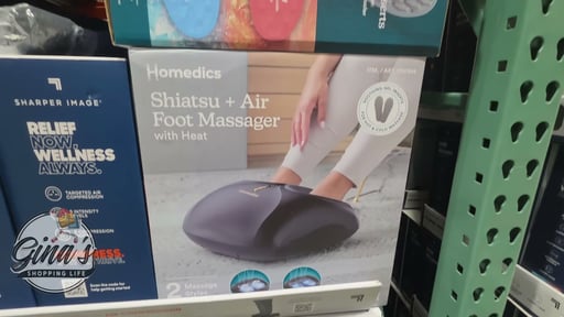 HoMedics Shiatsu + Air Foot Massager with Heat