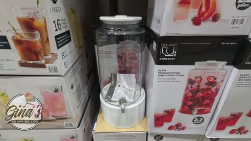 Denmark Drink Dispenser with Ceramic Stand