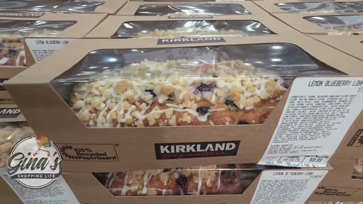 Kirkland Signature Lemon Blueberry Loaf