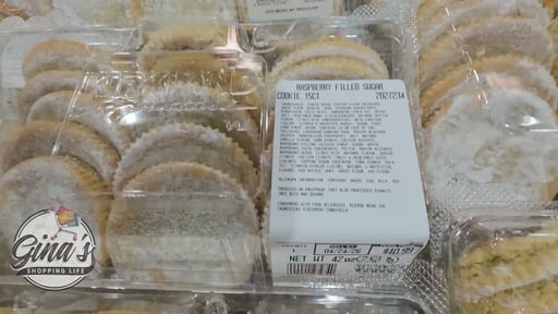Kirkland Signature Raspberry Filled Sugar Cookies